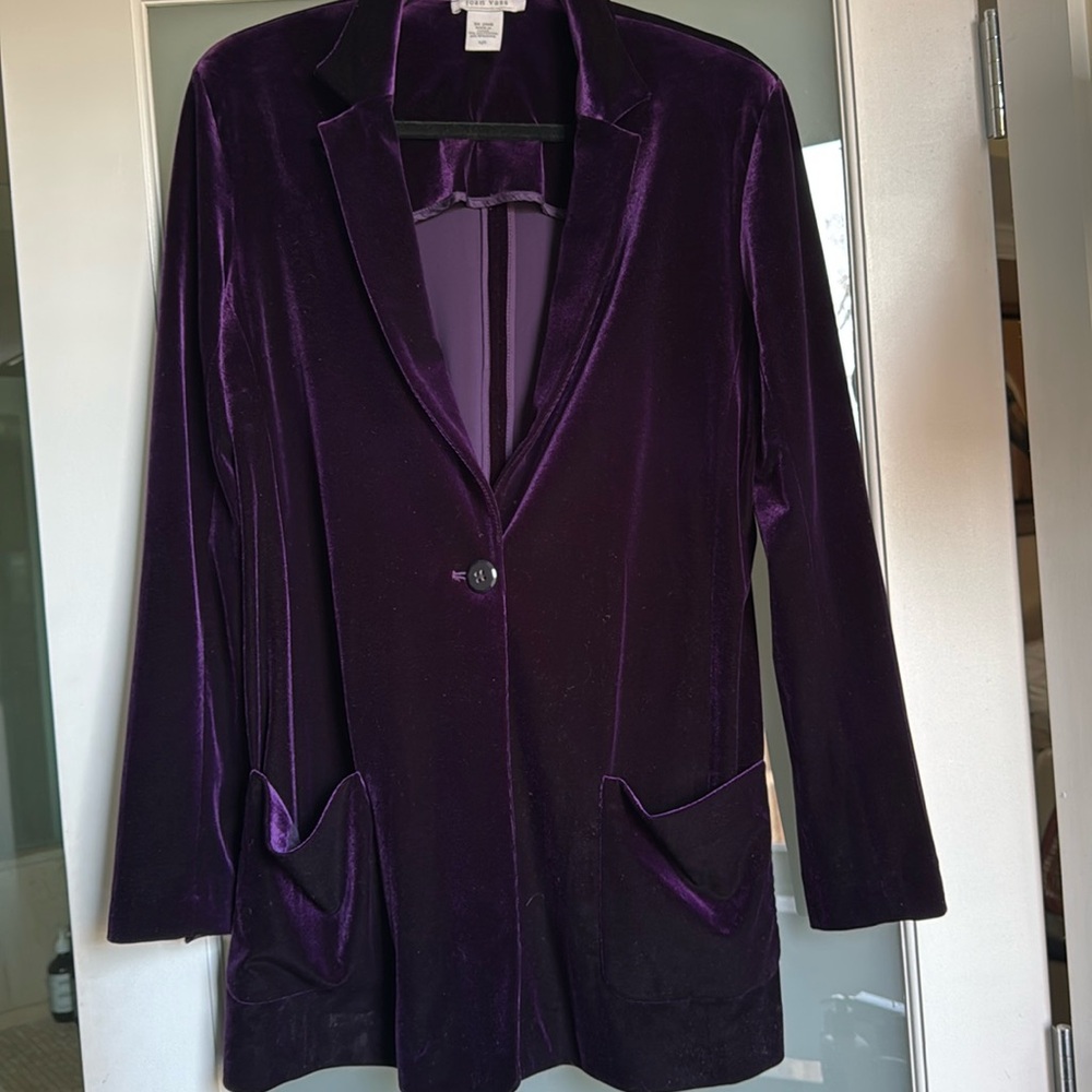 Velvet jacket